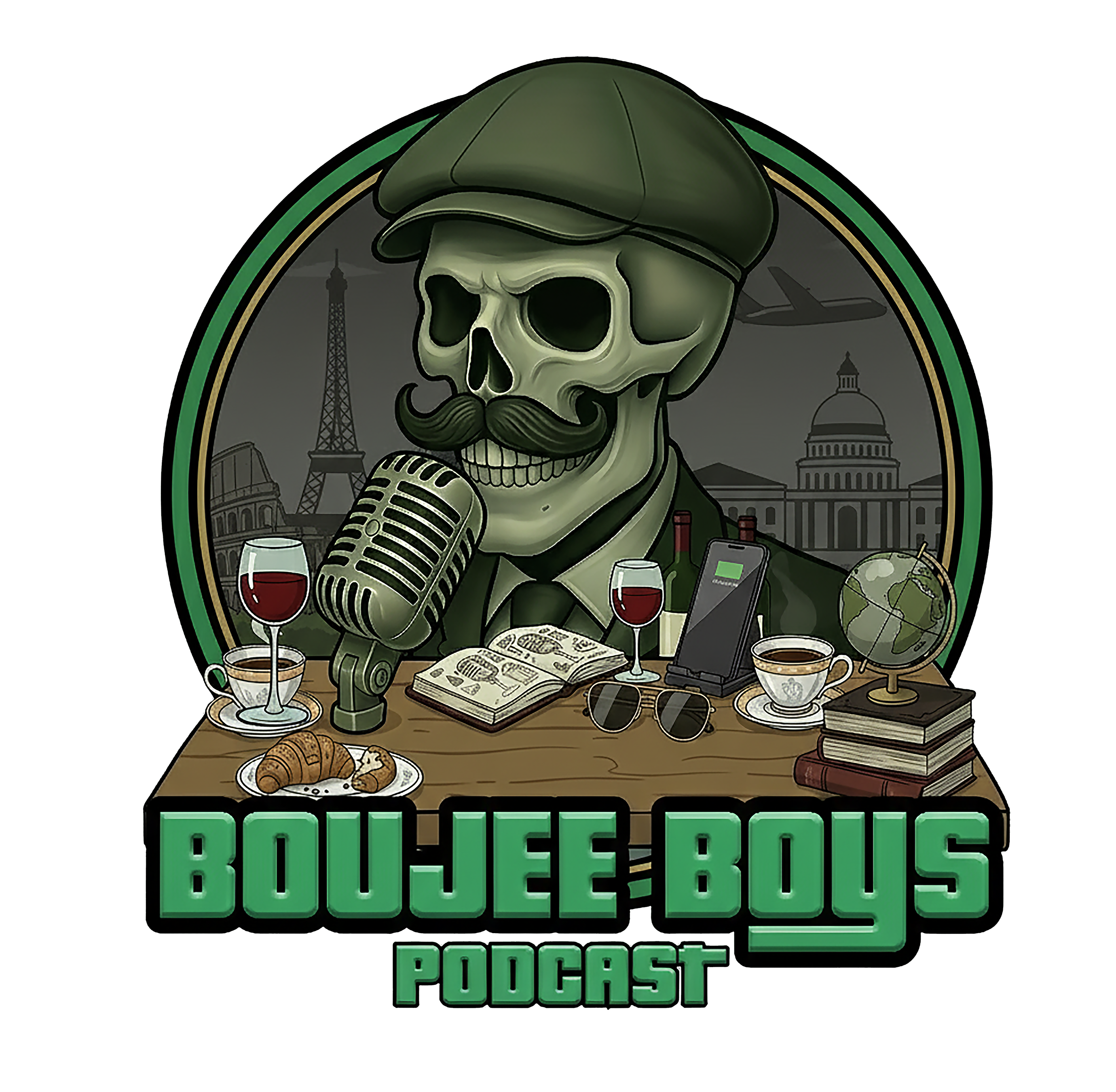 Boujee Boys Podcast Logo